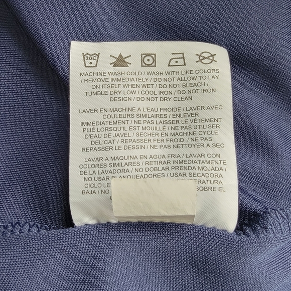 Nike Dri Fit Navy Blue Short Sleeve Polyester Golf Polo Mens Large - Picture 12 of 16